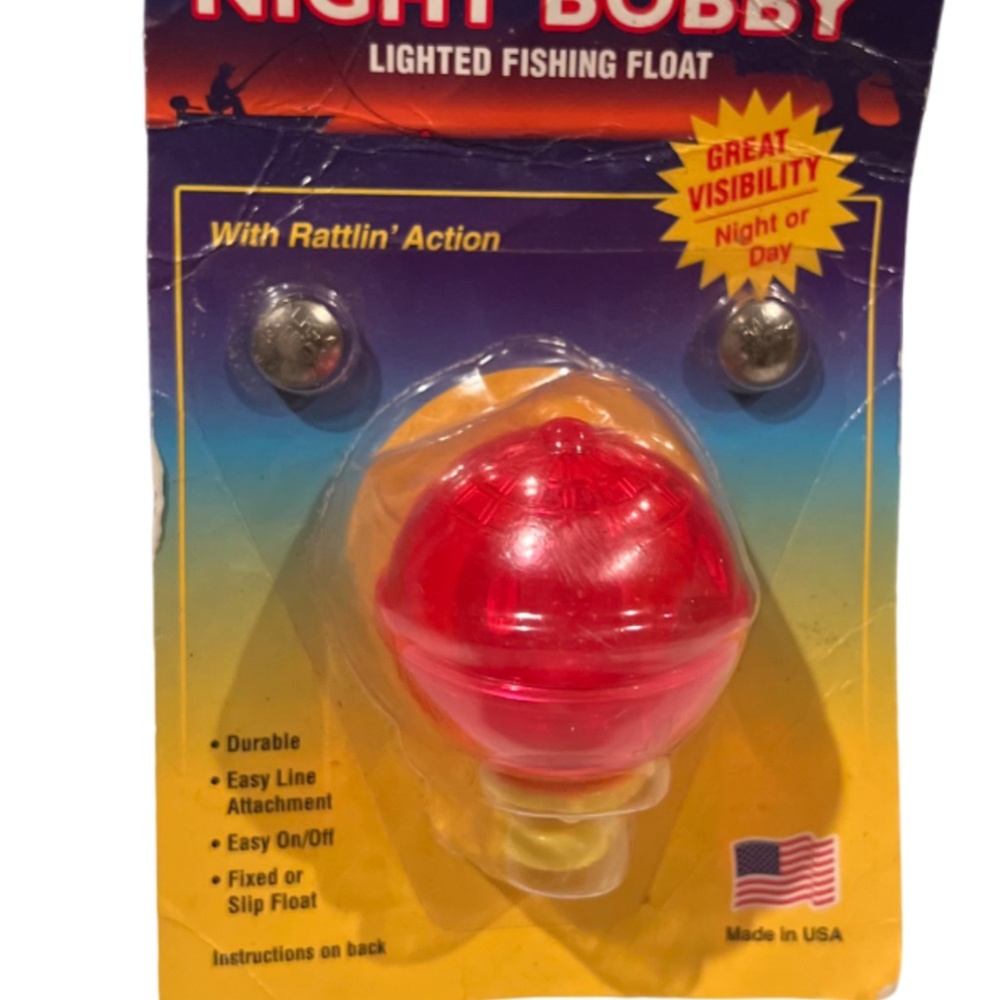 COPY - Night Bobby Lighted Fishing Float With Rattlin' Action Model 158 - Picture 3 of 3
